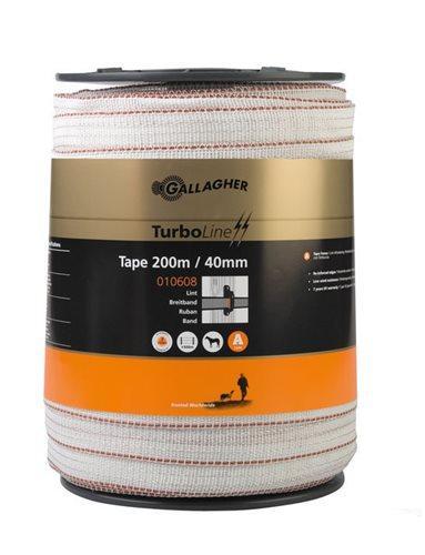 Gallagher TurboStar Lint 40mm Wit 200m, Tuin en Terras, Gaas en Draad, Ophalen of Verzenden