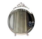make-up spiegel (1) - .800 zilver - Italië - Tweede helft, Antiek en Kunst