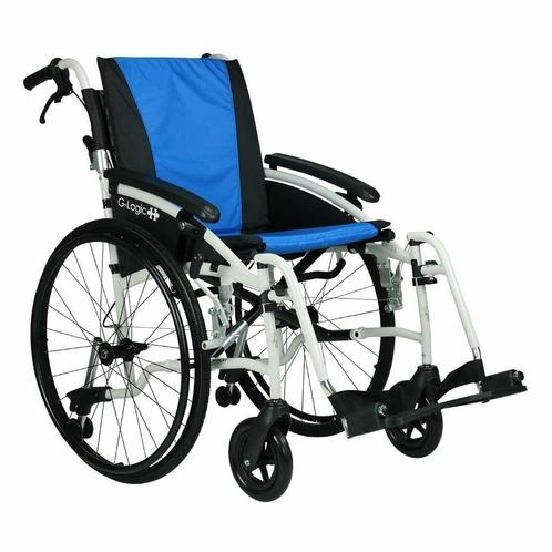 Lichtgewicht Rolstoel G-Logic (11,5 kg) | Excel | Wit frame, Diversen, Rolstoelen, Ophalen of Verzenden