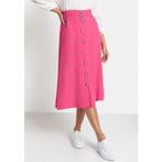 Lascana Zomerrok halflange rok van mix van linnen met, Kleding | Dames, Rokken, Verzenden, Nieuw