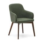 *WOONWINKEL* Kave Home Nelida Stoel Van Massief Beukenhout W, Huis en Inrichting, Stoelen, Verzenden, Nieuw, Stof