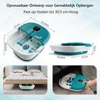 Voetbad Massager Voetmassage Spa met Afstandsbediening Opvou