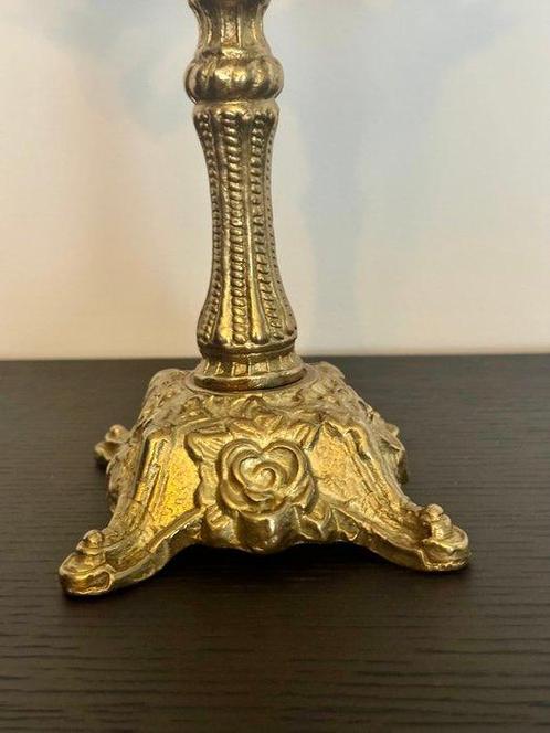 Taperstick (kleine blaker met een dunne pijp) - Brons, Antiek en Kunst, Curiosa en Brocante