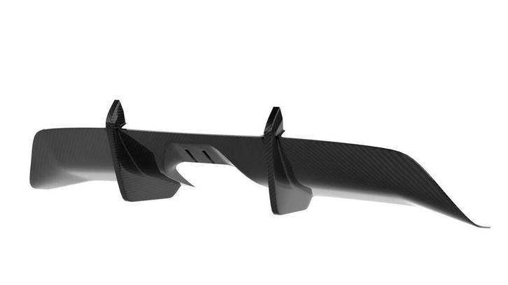 Dit betreft een Ferrari Purosangue carbon diffuser middel, Auto diversen, Tuning en Styling, Verzenden