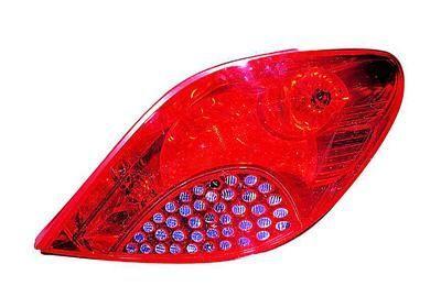 Achterlicht rechts - Peugeot 207 (tot 2009) - incl lamp..., Auto-onderdelen, Verlichting, Nieuw, Verzenden
