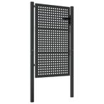 Robuuste Poort Antraciet - 40% Korting - Retourdeal!, Tuin en Terras, Tuinhekken en Hekwerk, Met poort, Nieuw, Ophalen of Verzenden