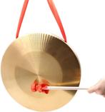 32 cm Handgemaakte Koperen Gong uit Tibet, Muziek en Instrumenten, Nieuw, Verzenden
