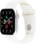 Apple Watch SE 44 mm kast van zilver aluminium met wit, Verzenden, Zo goed als nieuw