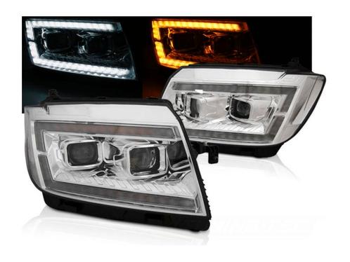 LEDTube koplampen Chrome knipperlicht, Auto-onderdelen, Verlichting, Nieuw, Volkswagen, Verzenden