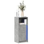 vidaXL Dressoir met LED 42,5x34x100 cm bewerkt hout, Minder dan 50 cm, Verzenden, Nieuw, 25 tot 50 cm