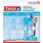 Plakhaakje | Tesa | 5 stuks | 0,2 kg (Glas), Verzenden, Nieuw
