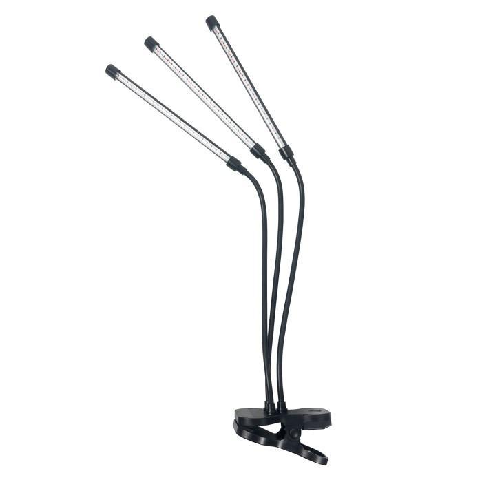 LED Kweeklamp VITARO-3 Clip 10W - 3 Armen, Dimbaar, Timer..., Huis en Inrichting, Lampen | Overige, Nieuw, Ophalen of Verzenden