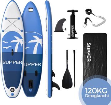 Tweedekans | Supper SUP Board - Complete Set - Tot 120 kg - beschikbaar voor biedingen