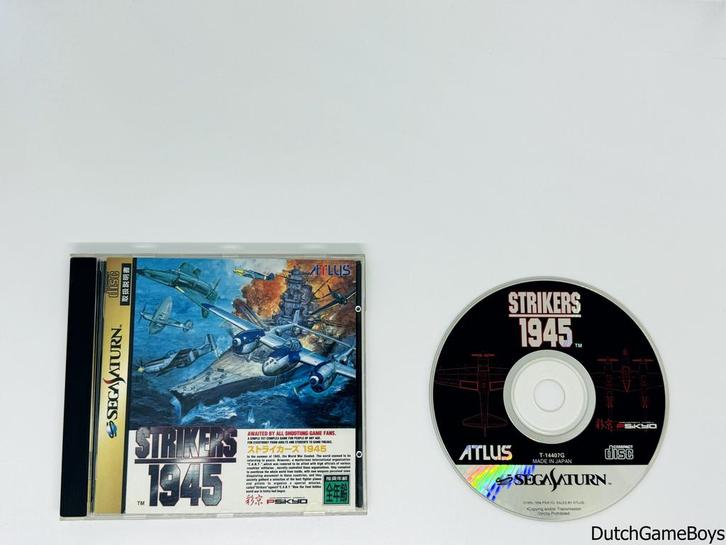 Sega Saturn - Strikers 1945 - Japan, Spelcomputers en Games, Games | Sega, Gebruikt, Verzenden