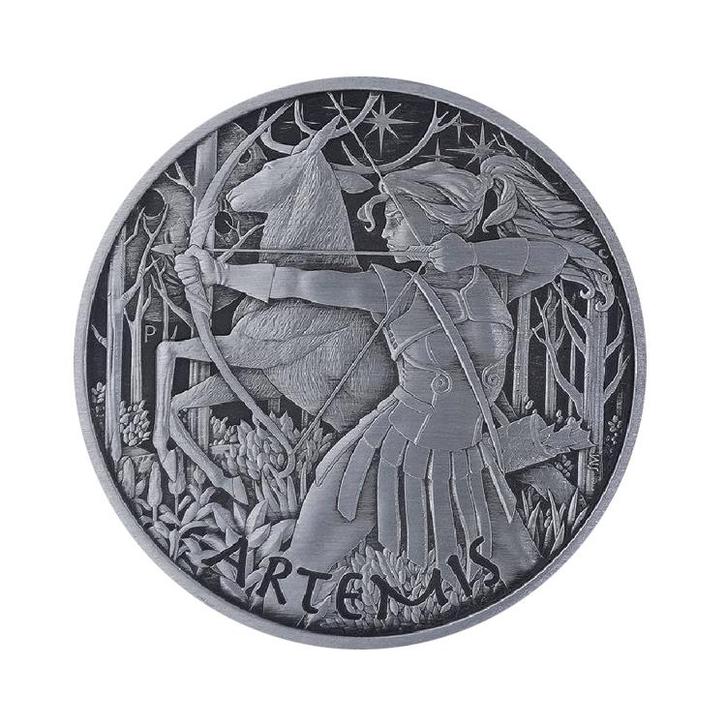 Goden van Olympus Artemis 2023 antieke afwerking, Postzegels en Munten, Edelmetalen en Baren, Verzenden