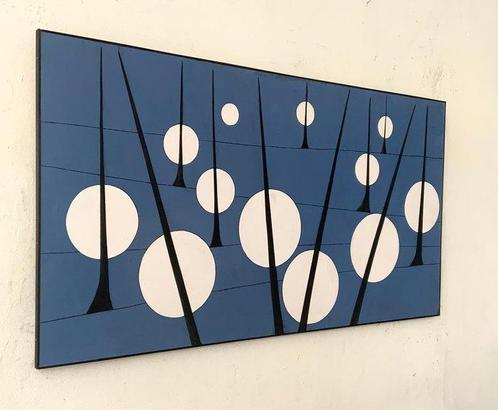 Paulus Noomen - Mystique garden, Antiek en Kunst, Kunst | Schilderijen | Modern