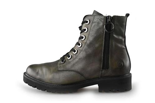Remonte Veterboots in maat 39 Groen | 10% extra korting, Kleding | Dames, Schoenen, Groen, Zo goed als nieuw, Overige typen, Verzenden