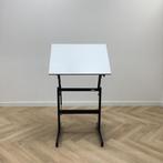 Tweedehands verstelbare tekentafel / schooltafel (bxd) 80x60, Ophalen of Verzenden, Gebruikt