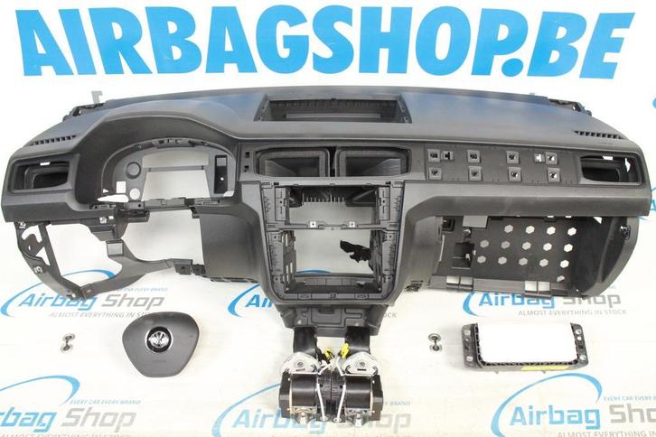AIRBAG SET – DASHBOARD ZWART VOLKSWAGEN CADDY (2015-2020), Auto-onderdelen, Dashboard en Schakelaars, Gebruikt, Volkswagen