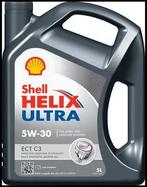 4 Liter Shell Helix Ultra ECT 5W30 C3 ACEA C3 / API SN /..., Nieuw, Ophalen of Verzenden