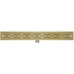 Wiesbaden Douchegoot met Flens en Rooster - 90x7cm -, Ophalen of Verzenden, Nieuw, Rvs