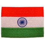 Strijkapplicatie/Patch - Vlag India - 8x6cm NIEUW, Hobby en Vrije tijd, Ophalen of Verzenden, Nieuw