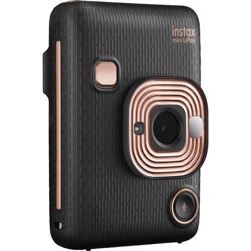 Fujifilm Instax Mini LiPlay Instant Camera - Zwart (Elegant, Audio, Tv en Foto, Fotocamera's Analoog, Zo goed als nieuw, Verzenden