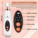 2dekans | TibaGoods Mee-eters - 6 Opzetstukken - USB -, Ophalen of Verzenden, Zo goed als nieuw