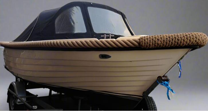 Oud Huijzer 575 sloep met bun inclusief 13pk Yamaha., Watersport en Boten, Sloepen, Snelvarend, Buitenboordmotor, 10 tot 30 pk