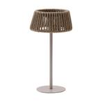 *WOONWINKEL* Kave Home Aldet Tuin Tafellamp Solar Naturel, Tuin en Terras, Tuinsets en Loungesets, Verzenden, Nieuw