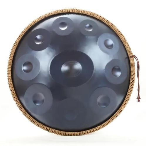 Handpan Blauw 10 Tonen - Gratis Verzending en Gravering, Muziek en Instrumenten, Percussie, Melodische percussie, Nieuw, Verzenden