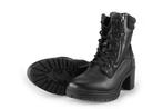 Mustang Veterboots in maat 39 Zwart | 10% extra korting, Verzenden, Zwart, Overige typen, Zo goed als nieuw
