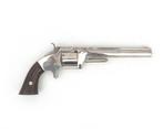 Een randvuur revolver, vervaardigd door: Smith en Wesson, VS
