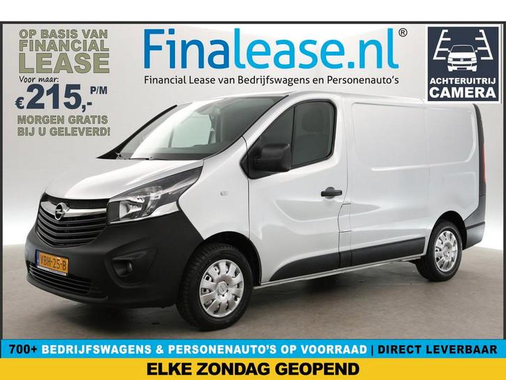 Opel Vivaro 1.6 CDTI L1H1 Airco Cruise Camera Parkeersensor, Auto's, Bestelauto's, Lease, Handgeschakeld, Diesel, Opel, Zilver of Grijs