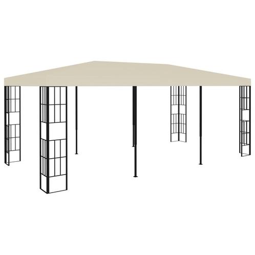 vidaXL Prieel 3x6 m crème, Tuin en Terras, Partytenten, Nieuw, Verzenden