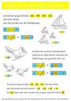 Taal in Blokjes Regels voor de lange klinkers (per stuk), Boeken, Verzenden, Nieuw