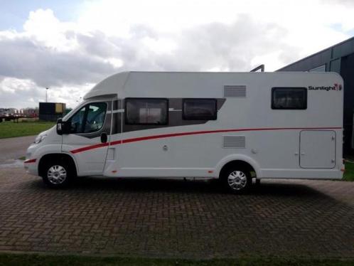 Sunlight T67 Bj 2019 plm 140000 km handgeschakeld, Caravans en Kamperen, Campers, Diesel, tot en met 4, 7 tot 8 meter, Sunlight