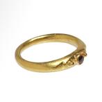 Middeleeuws Goud, Granaat Ring, Sieraden, Tassen en Uiterlijk, Antieke sieraden