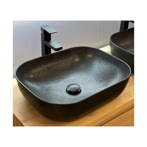 Waskom Casajoy 50x40x14cm Keramiek Napoli Zwart, Doe-het-zelf en Verbouw, Sanitair, Overige typen, Nieuw, Ophalen of Verzenden