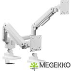 Equip 650183 monitorarm Wit, Computers en Software, Monitoren, Verzenden, Nieuw, Equip
