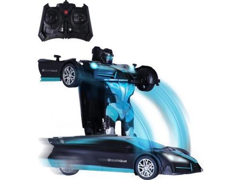 Veiling - Silvergear Bestuurbare Auto Robot, Kinderen en Baby's, Speelgoed | Speelgoedvoertuigen, Gebruikt
