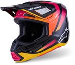 Alpinestars S-M7 Rise Zwart Roze Crosshelm, Nieuw met kaartje, Overige merken, Heren, Offroadhelm