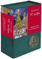 Kerstpuzzel Hout - Skating Around the Christmas Tree (50, Kinderen en Baby's, Speelgoed | Houten speelgoed, Verzenden, Nieuw