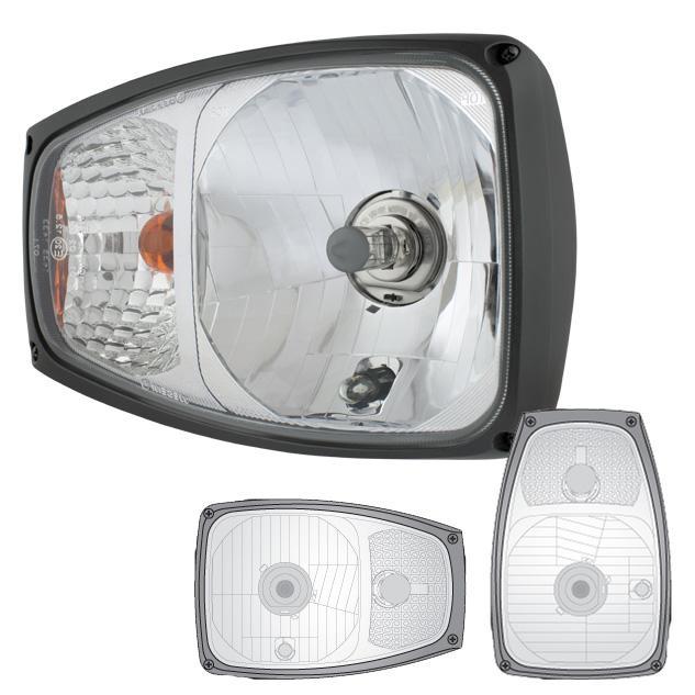 Koplamp Met Richtingaanwijzer Rechts 24V, Auto-onderdelen, Verlichting, Nieuw, Ophalen of Verzenden