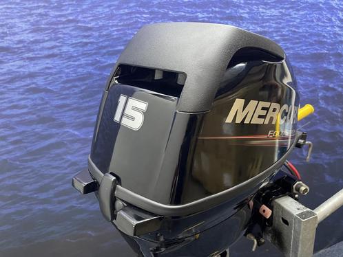 Mercury 15 pk buitenboordmotor, Watersport en Boten, Buiten- en Binnenboordmotoren, Buitenboordmotor, 10 tot 30 pk, Viertaktmotor
