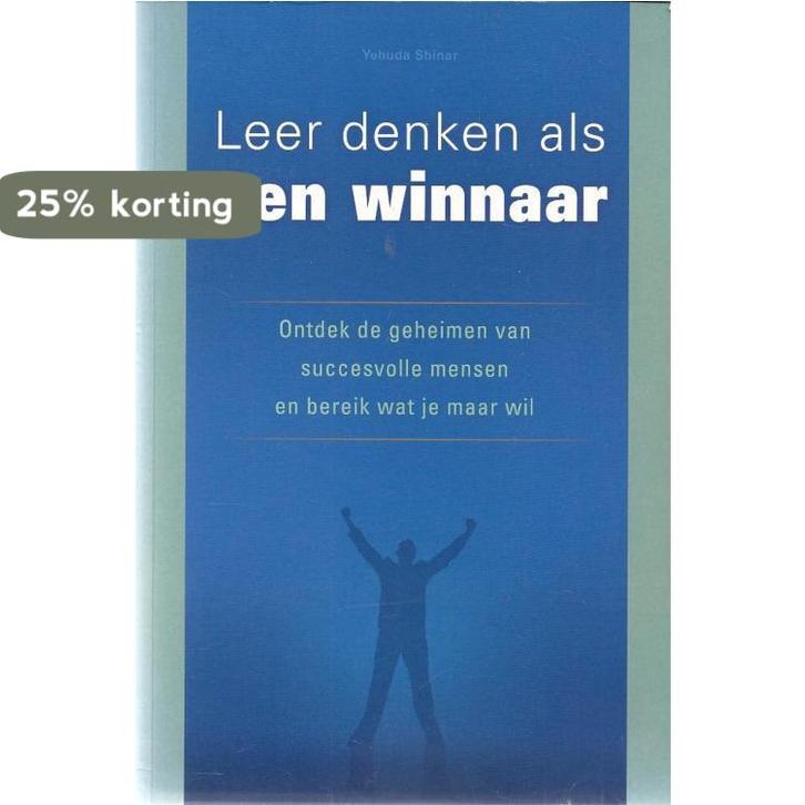 Leer denken als een winnaar 9789043820912 Yehuda Shinar, Boeken, Gezondheid, Dieet en Voeding, Gelezen, Verzenden