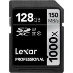 Lexar Professional 128GB 1000x Speed SDXC UHS-II Memory Card, Verzenden, Nieuw