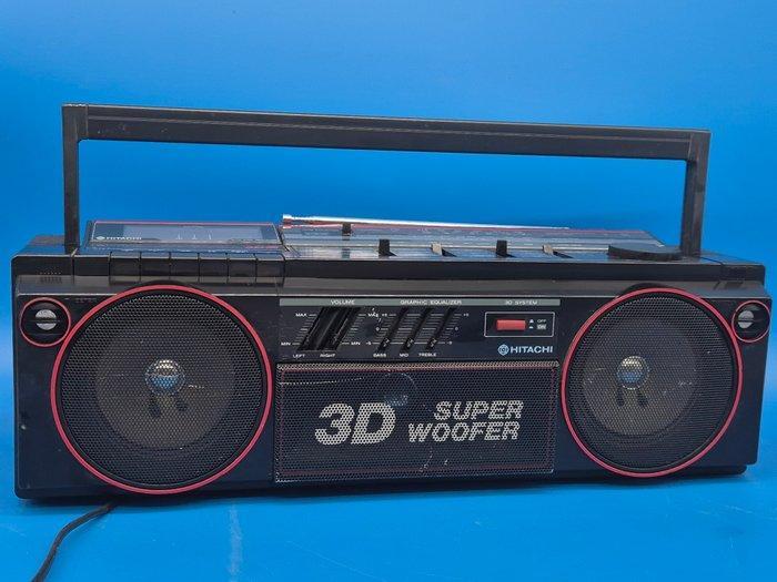 Hitachi - TRK-3D2E – FM/SW/MW/LW Stereo Cassette Recorder –, Audio, Tv en Foto, Radio's