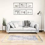 vidaXL Vloerkleed wasbaar anti-slip 80x150 cm grijs, Verzenden, Nieuw, Grijs