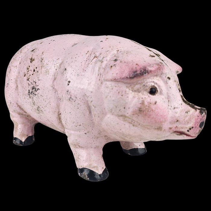 Spaarpot - Spaarvarken - IJzer, Antiek en Kunst, Curiosa en Brocante